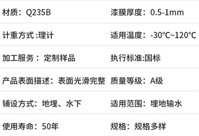 船营热浸涂塑钢管产品性能特点